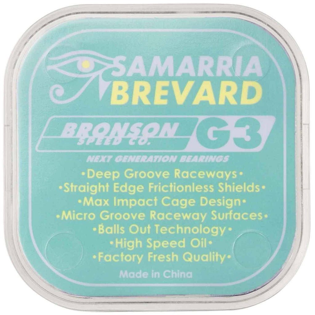 Bronson Samarria Brevard Pro G3 Speed Bearings  Bronson   