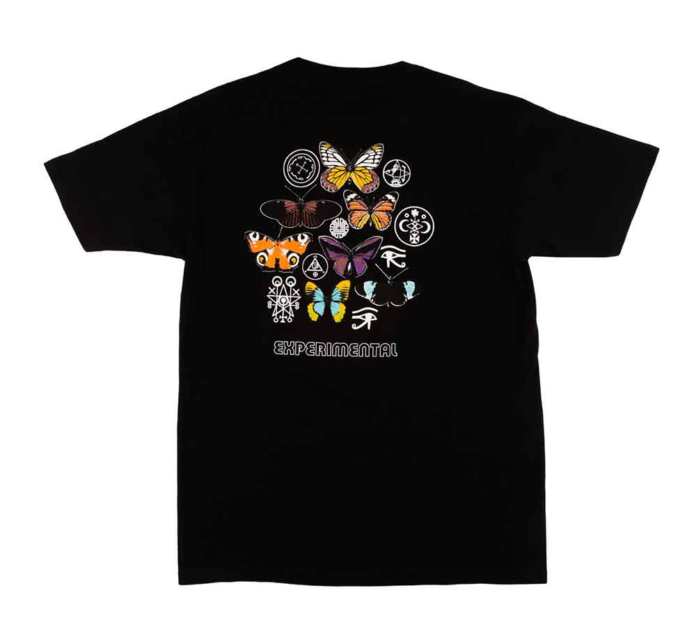 Business & Company Butterflies T-Shirt Black  Business and Company   