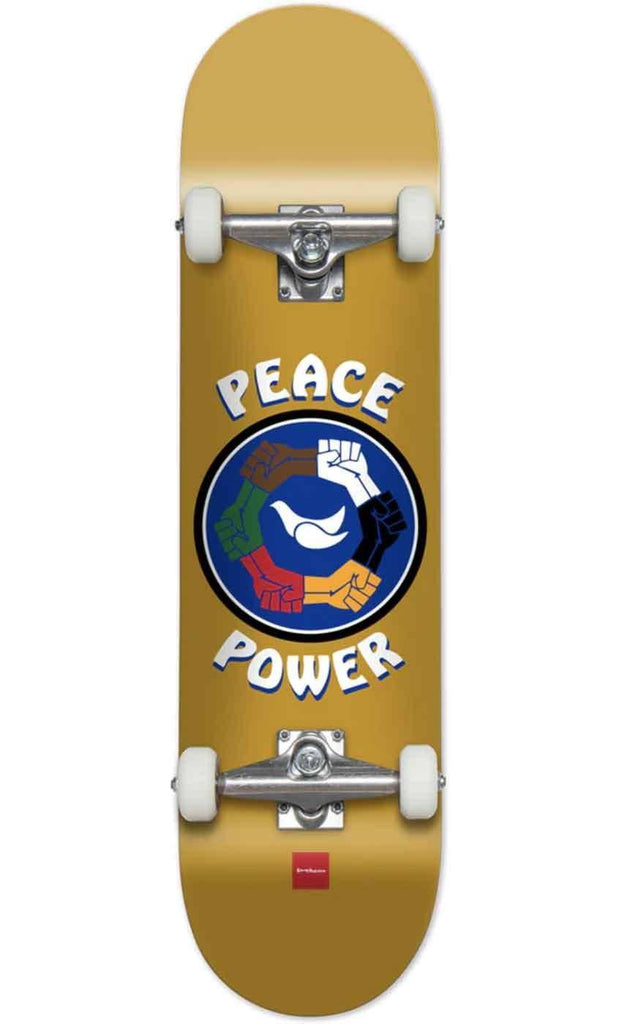 Chocolate Anderson Peace Power 8.0 Complete Skateboard  Chocolate   