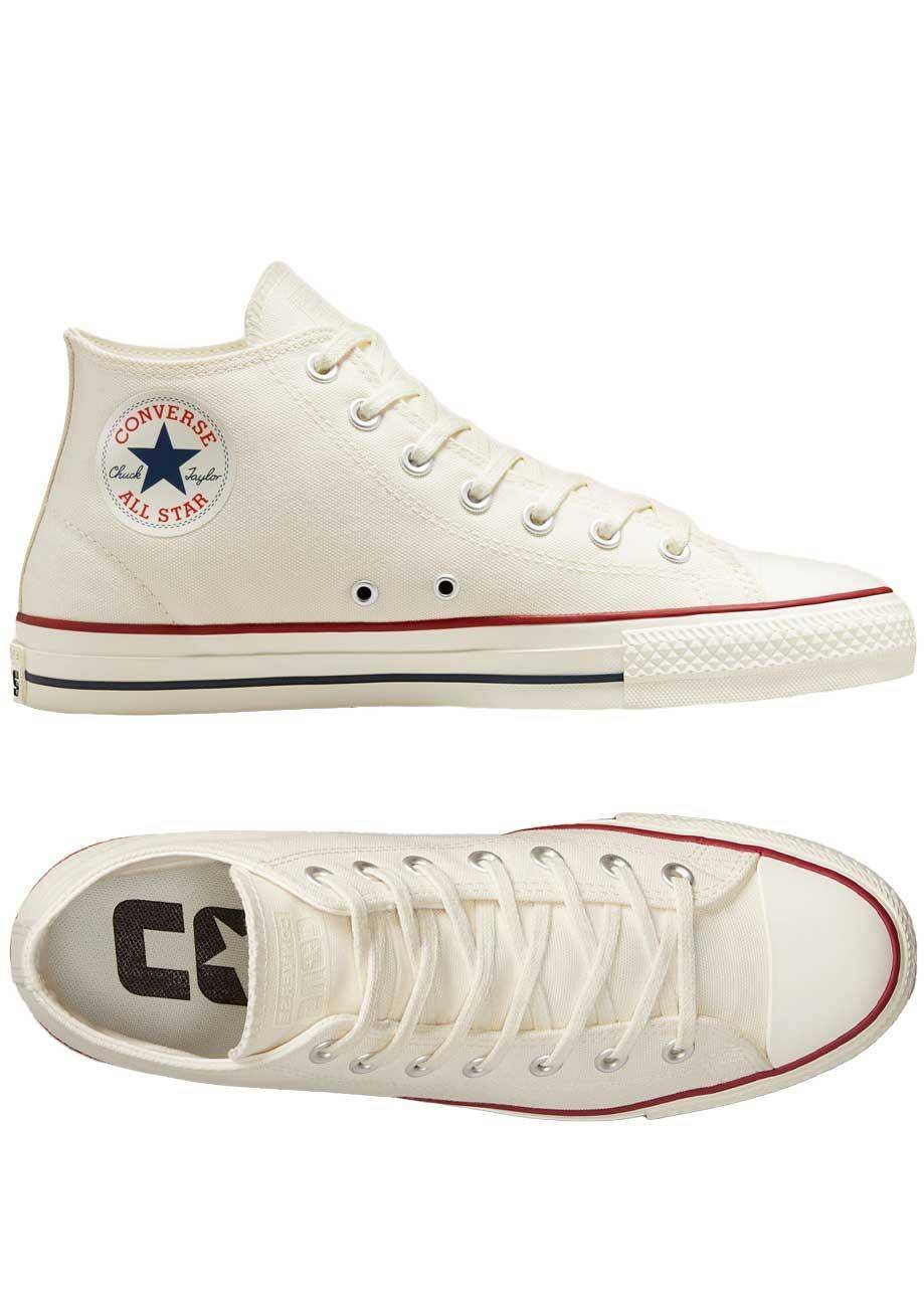 Converse Cons CTAS Pro Mid Egret Red Clematis Blue Shoe – Freedom