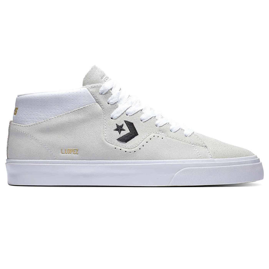 Converse Cons Louie Lopez Pro Mid White Black White Schuh  Converse   