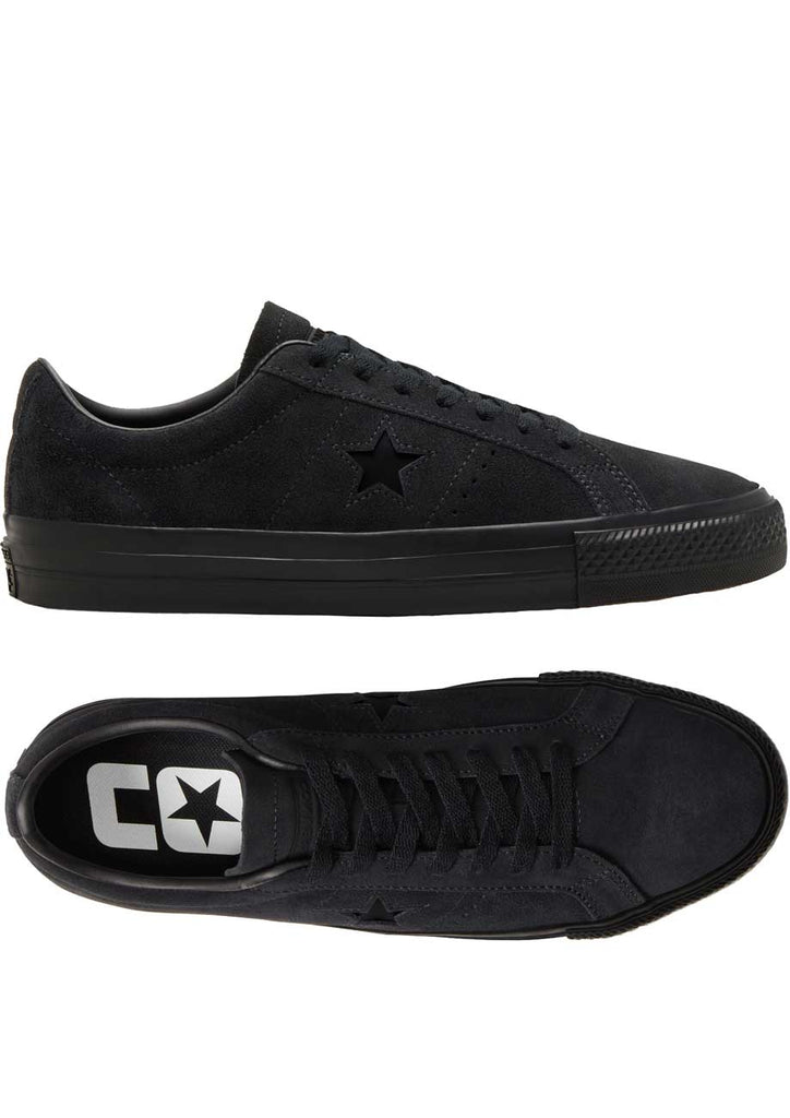 Converse Cons One Star Pro Black Black Black  Converse   