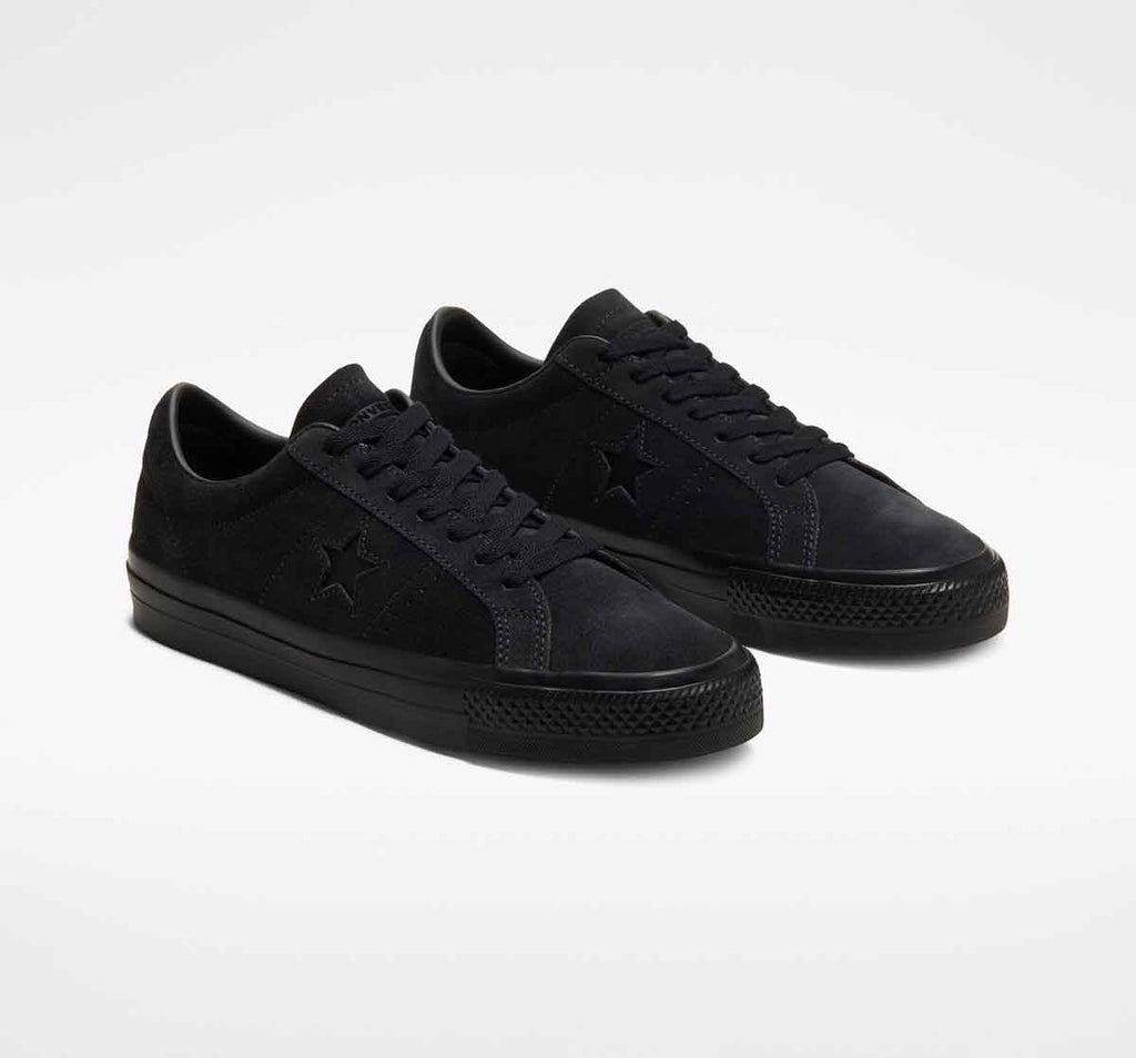 Converse Cons One Star Pro Black Black Black  Converse   