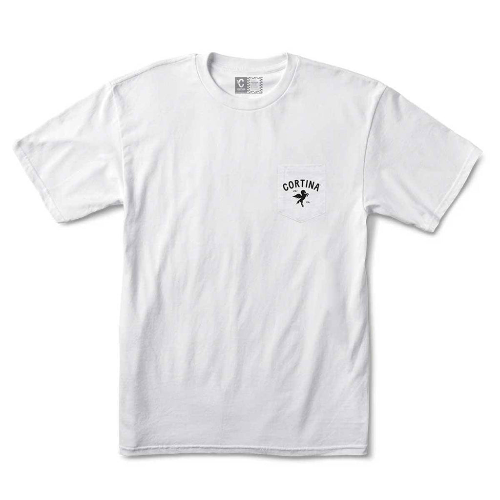 Cortina Pegasus Pocket T-Shirt White  Cortina   