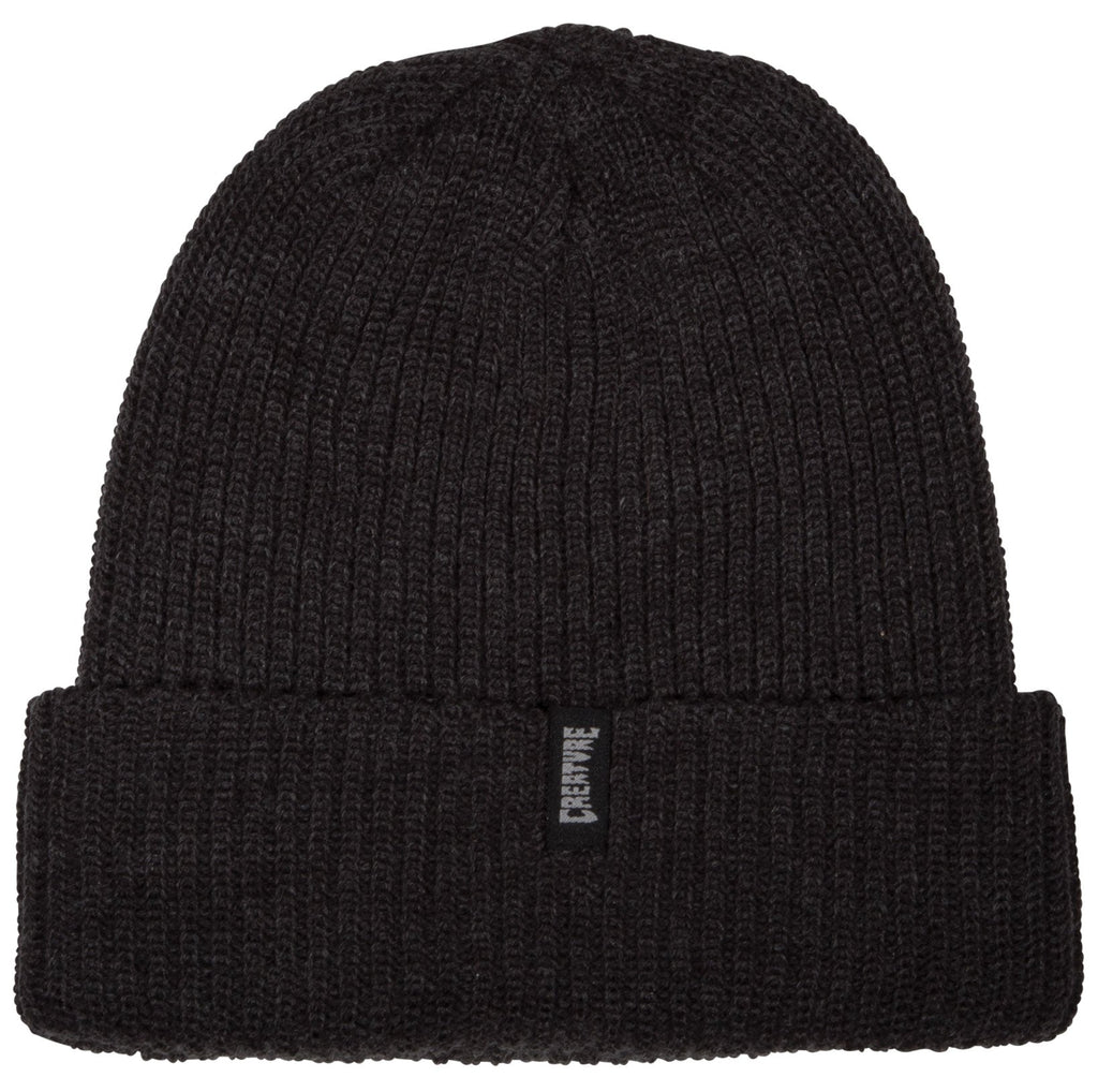 Creature Asspen Beanie Heather Black  Creature   