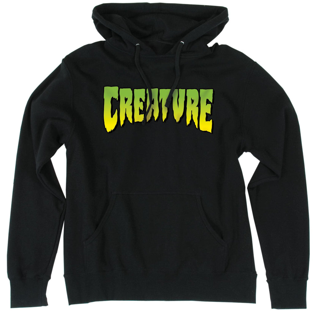 Creature Logo Hood Black  Creature   