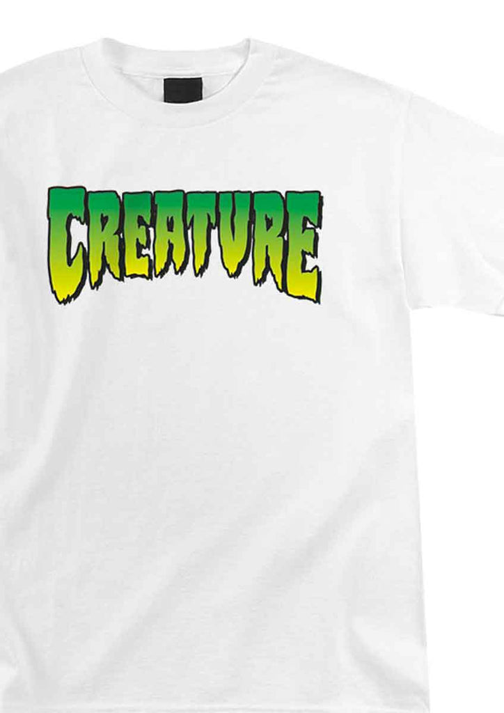 Creature Logo T-Shirt White  Creature   