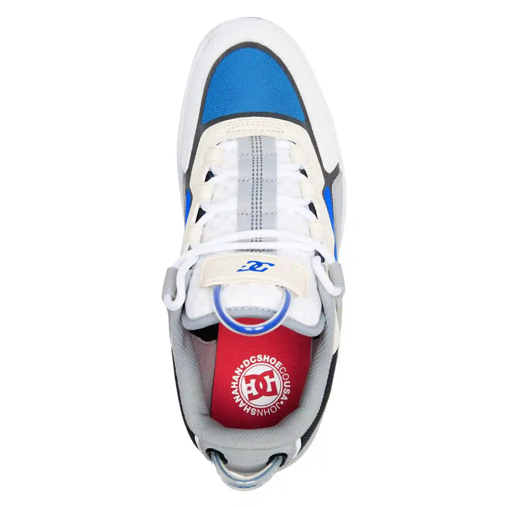 DC Shoes Shanahan Metric Skateschuh Grey White Blue  DC   