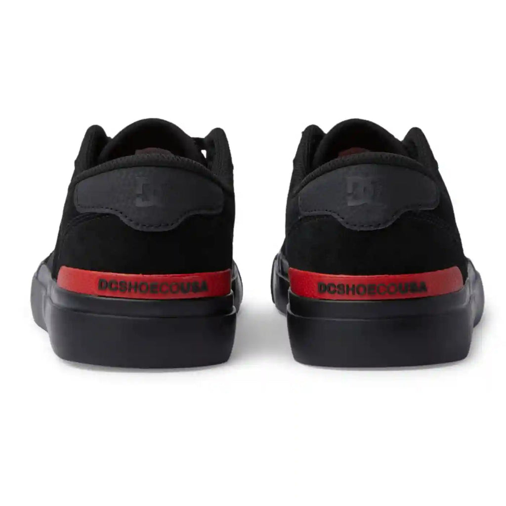 DC Shoes Teknic S Skateschuh Black Black Red  DC   