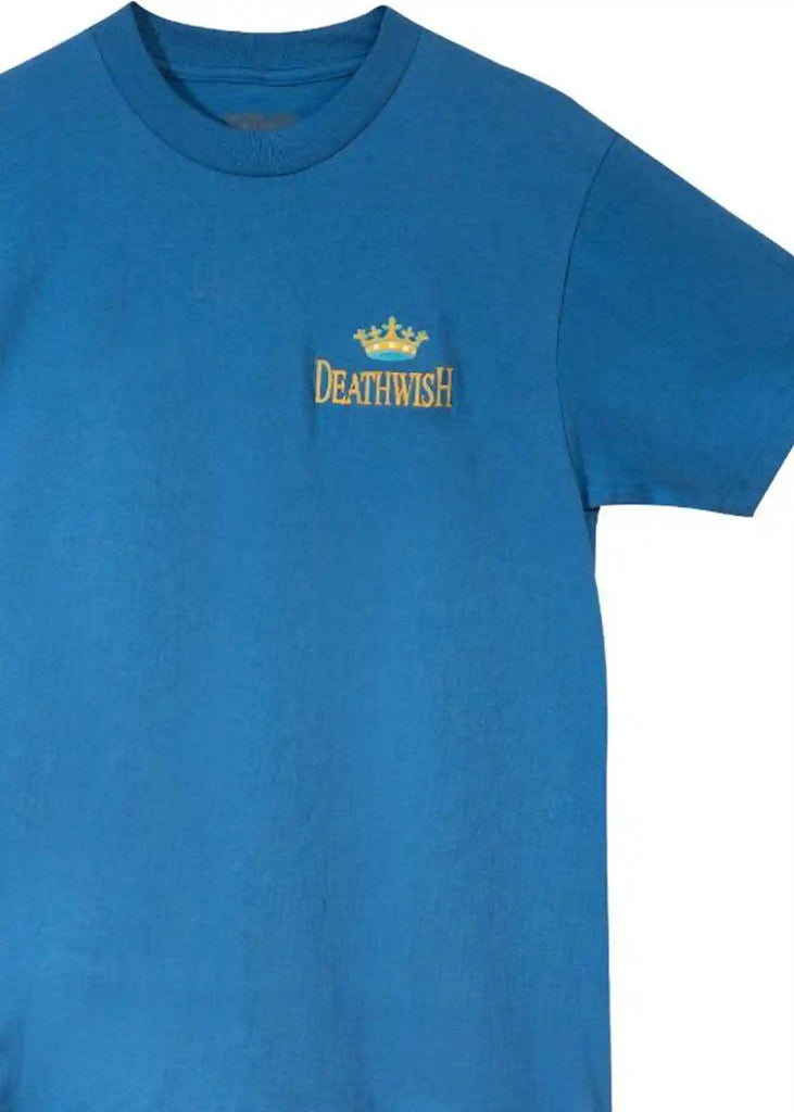 Deathwish Crown T-Shirt Royal  Deathwish   