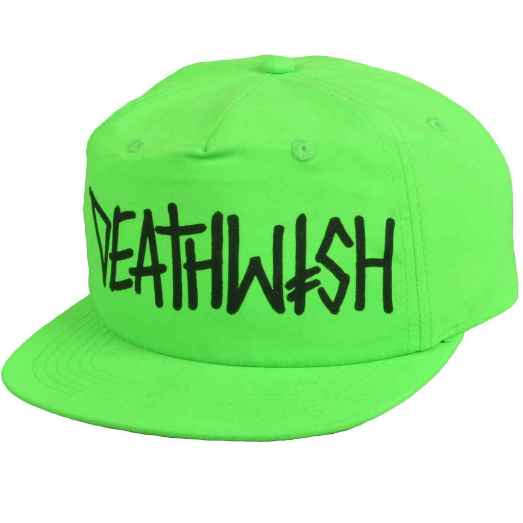 Deathwish Deathspray Cap Neon Green  Deathwish   