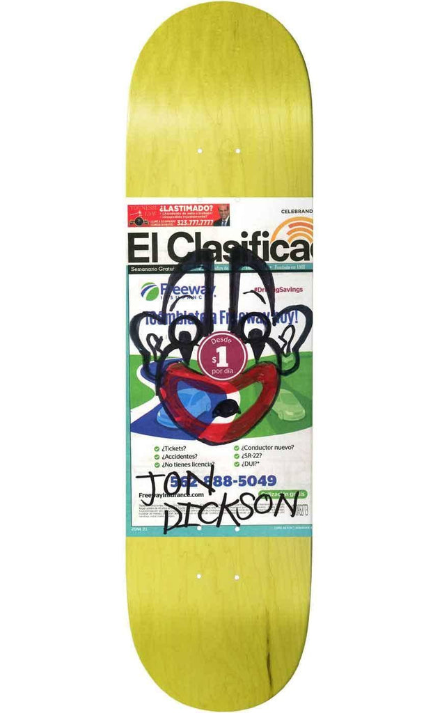 Deathwish Dickson Chatman 8.0 Deck  Deathwish   