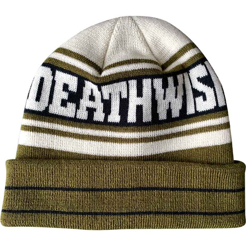 Deathwish The Truth Cuff Beanie Olive Tan  Deathwish   