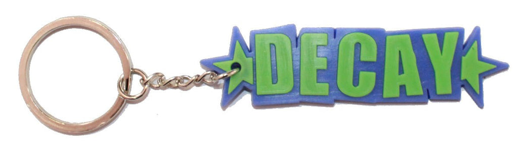Decay Keychain Purple Lime  Decay   