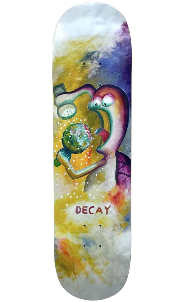 Decay X Turtle Productions Painted 8.125 Deck  Decay   