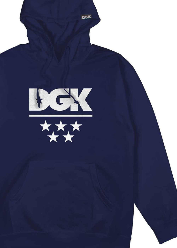 DGK All Star Hooded Sweatshirt Navy  DGK   