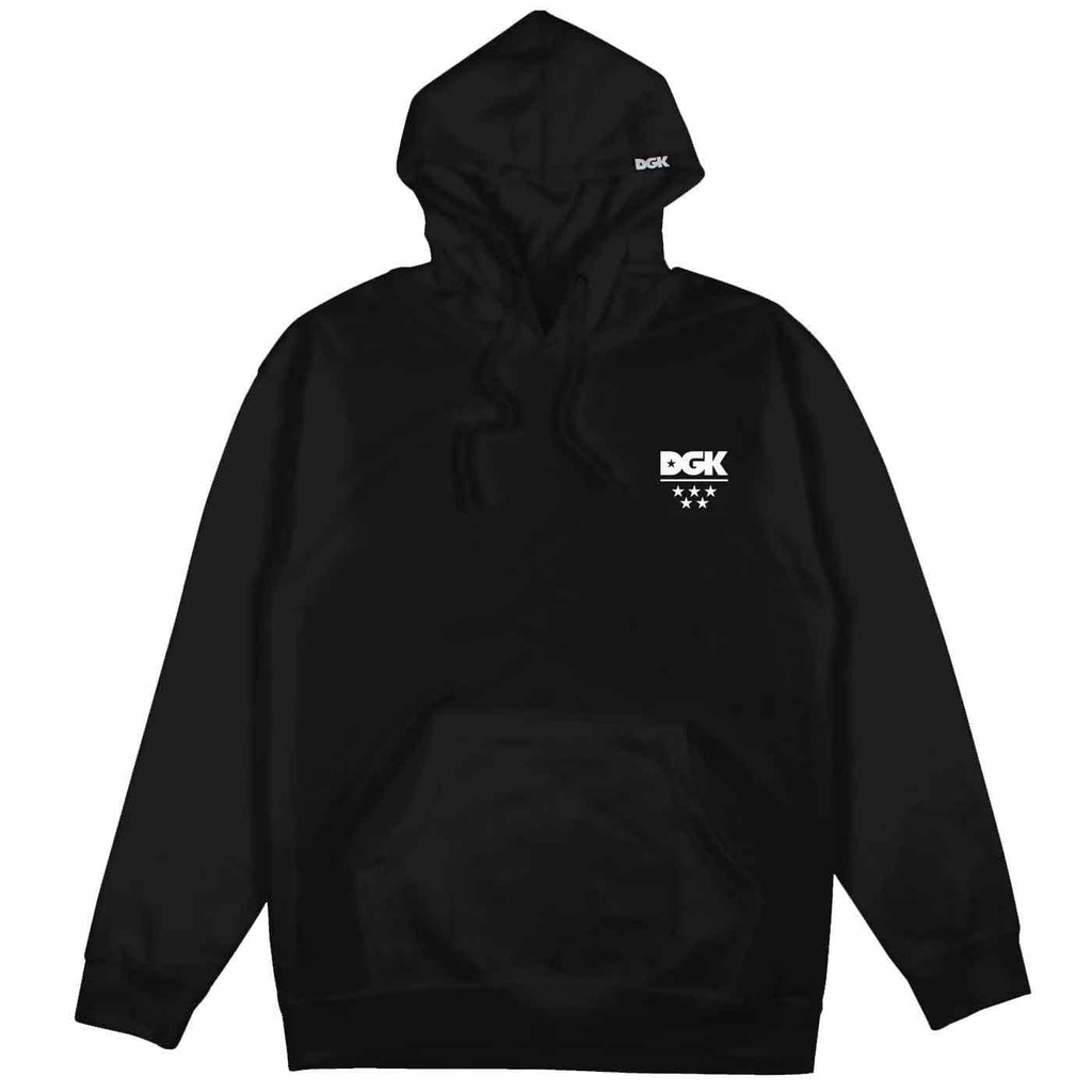 DGK All Star Mini Logo Hoodie Black  DGK   