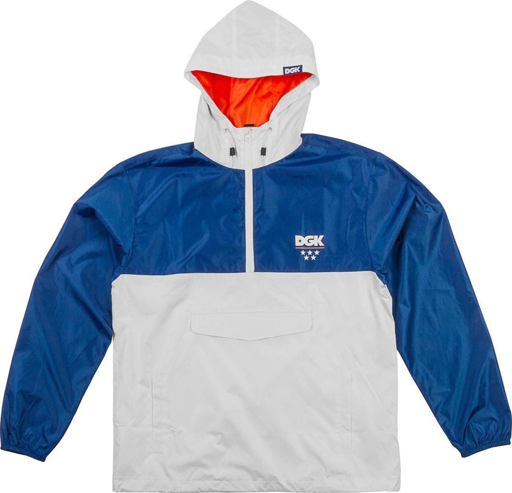 DGK Boardwalk Windbreaker White  DGK   