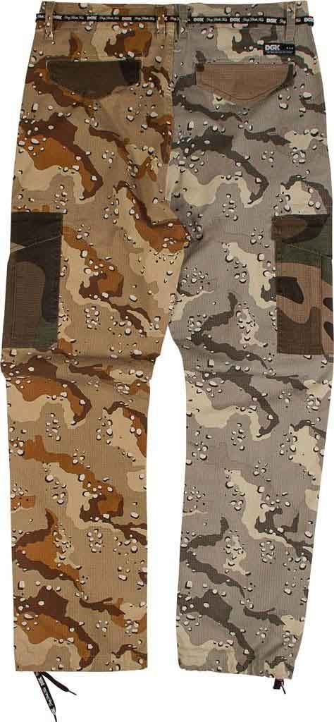 DGK Mismatch Cargo Pants Multi Camo  DGK   