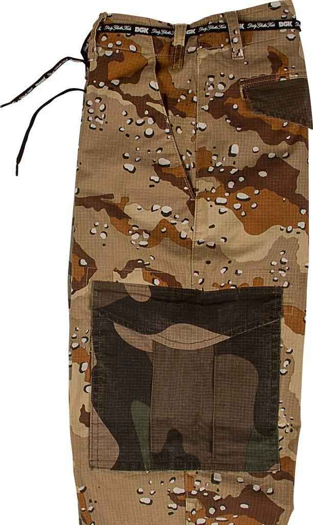 DGK Mismatch Cargo Pants Multi Camo  DGK   