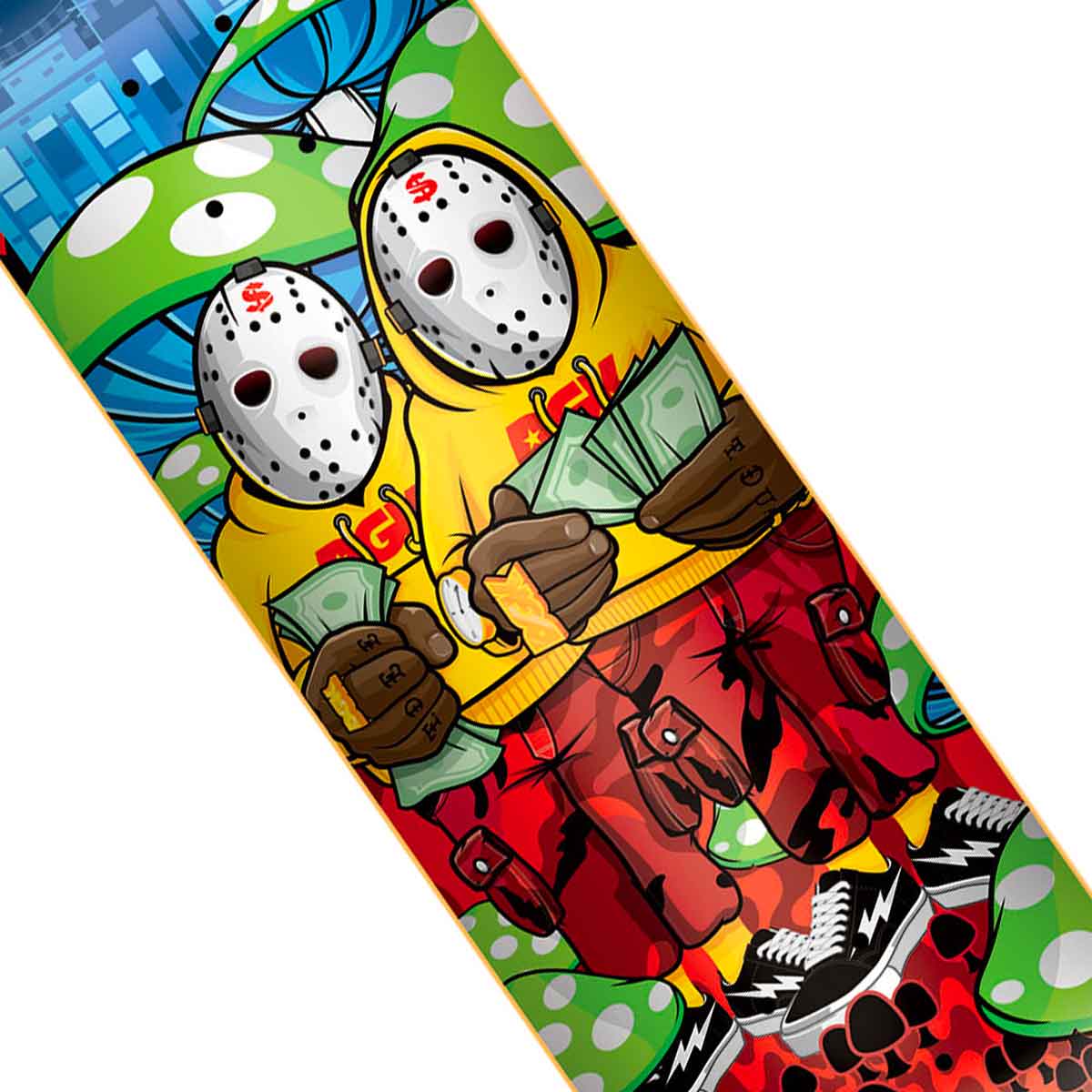 スケートボード DGK Ghetto Land Ortiz Deck 8.06 DGK Ortiz Ghetto Land 8.06 Deck – Freedom Skateshop
