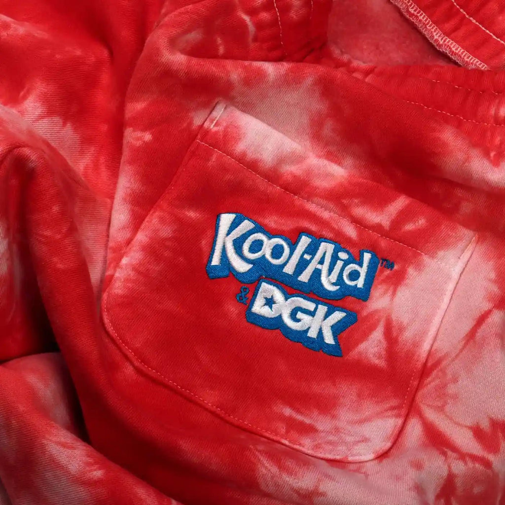 DGK X Kool Aid Fleece Pants Red Tie Dye  DGK   