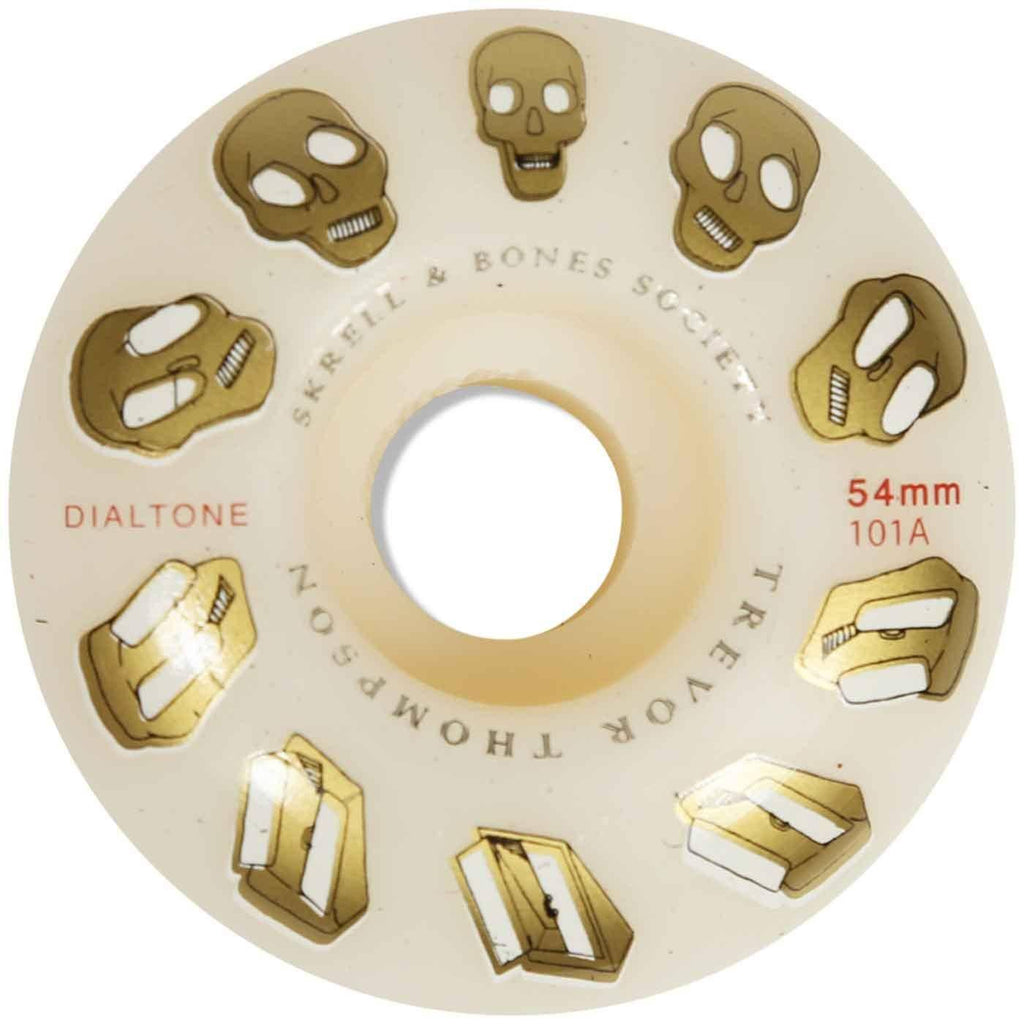 Dial Tone 54mm 101A Thompson Skrell And Bones Standard Cut Wheels  Dial Tone   