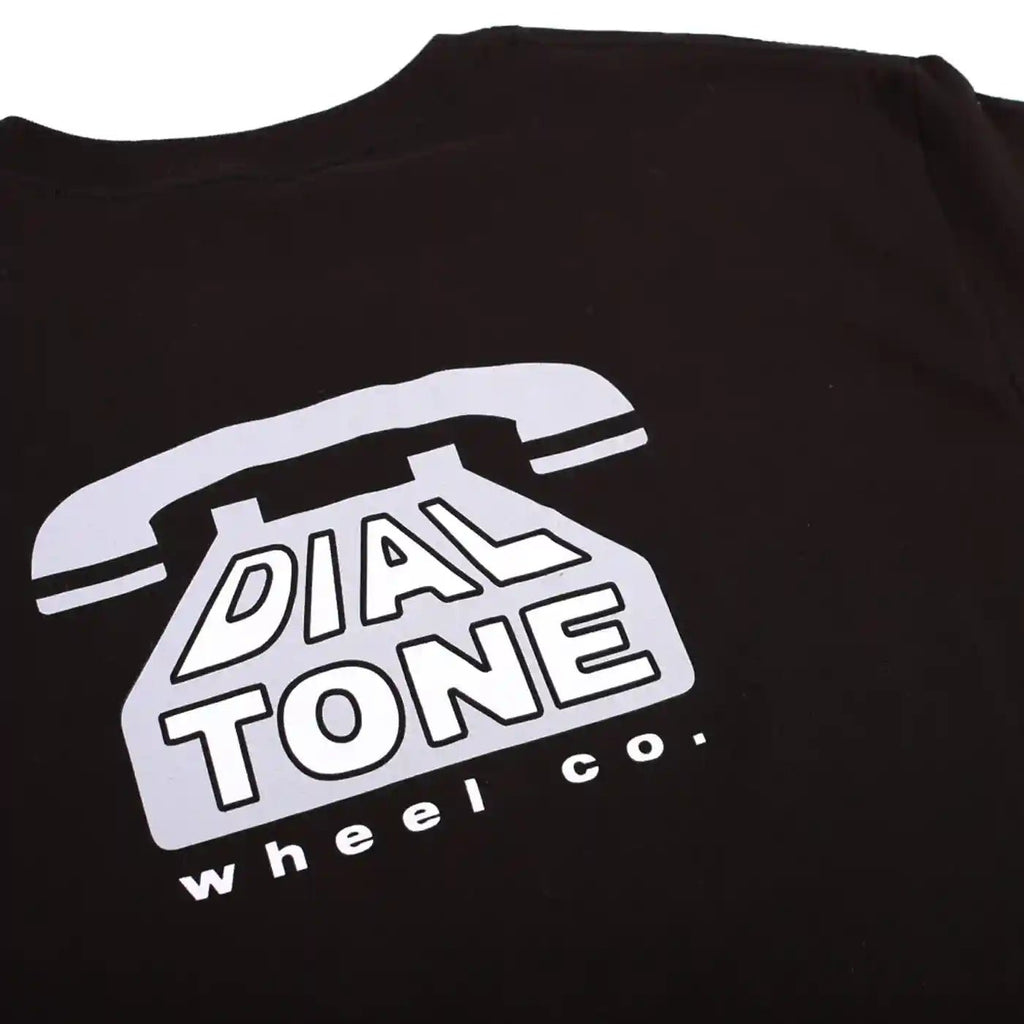 Dial Tone Dial Logo T-Shirt Black  Dial Tone   