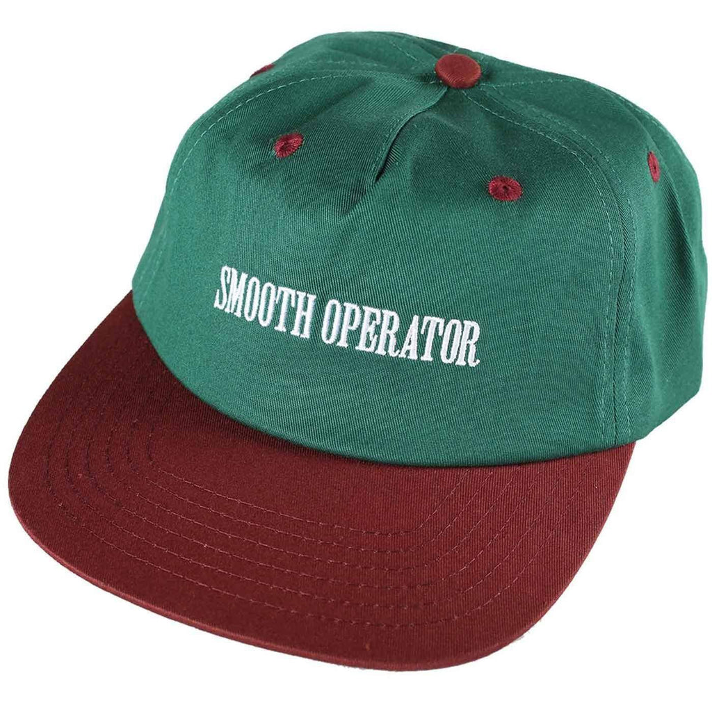 Dial Tone Smooth Operator Cap Jade Maroon  Dial Tone   