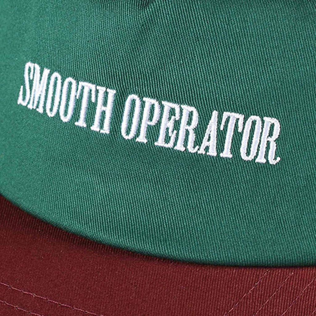 Dial Tone Smooth Operator Cap Jade Maroon  Dial Tone   