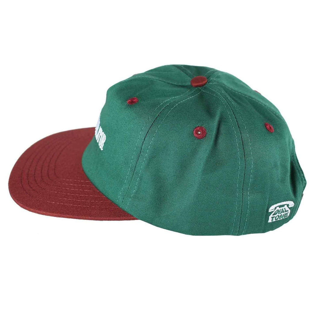 Dial Tone Smooth Operator Cap Jade Maroon  Dial Tone   