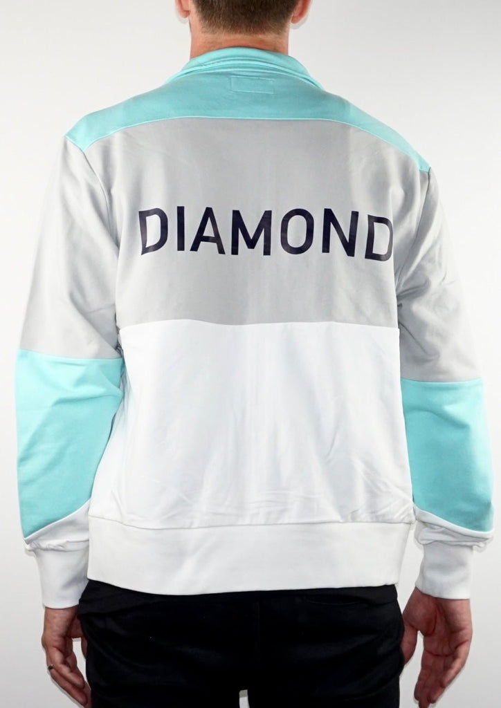 Diamond Cherry Park Warm Up Jacket  Diamond Supply Co   