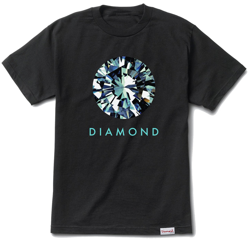 Diamond Dispersion Tee Black  Diamond Supply Co   