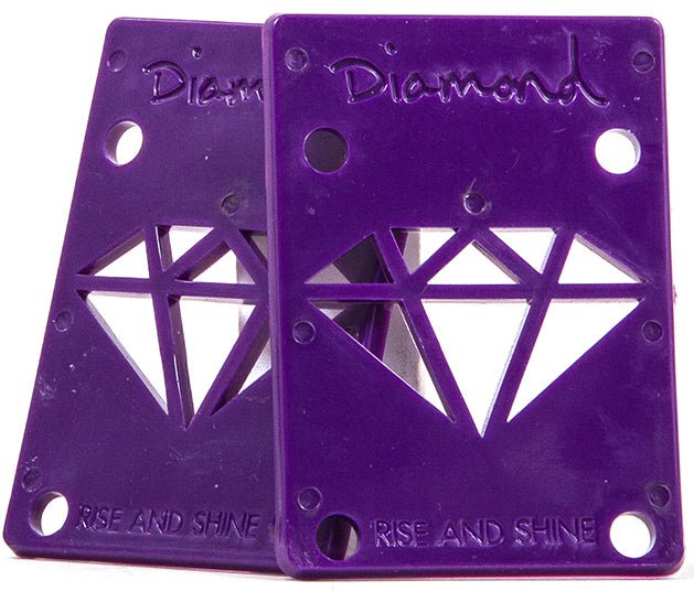 Diamond Rise And Shine Riser Pads 1/8" Purple  Diamond Supply Co   