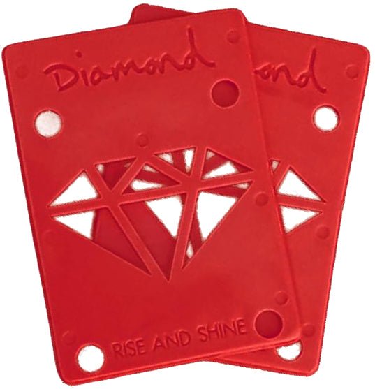 Diamond Rise And Shine Riser Pads 1/8" Red  Diamond Supply Co   