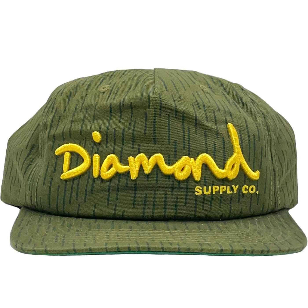 Diamond Supply Co. OG Script Cap Rain Camo  Diamond Supply Co   