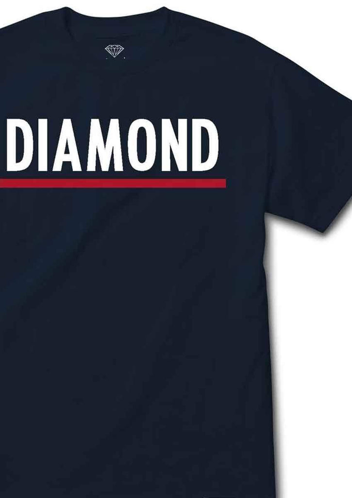 Diamond Supply Co. Team T-Shirt Navy  Diamond Supply Co   