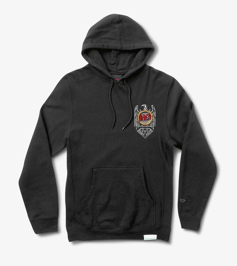 Diamond X Slayer Brilliant Abyss Hooded Sweatshirt Black  Diamond Supply Co   