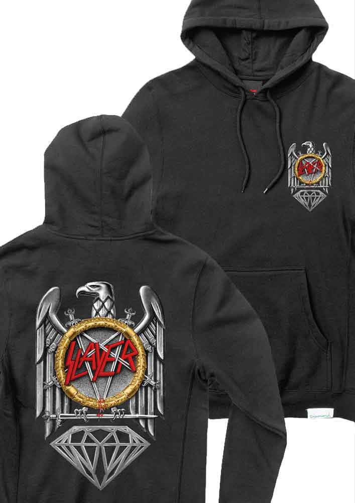 Diamond X Slayer Brilliant Abyss Hooded Sweatshirt Black  Diamond Supply Co   