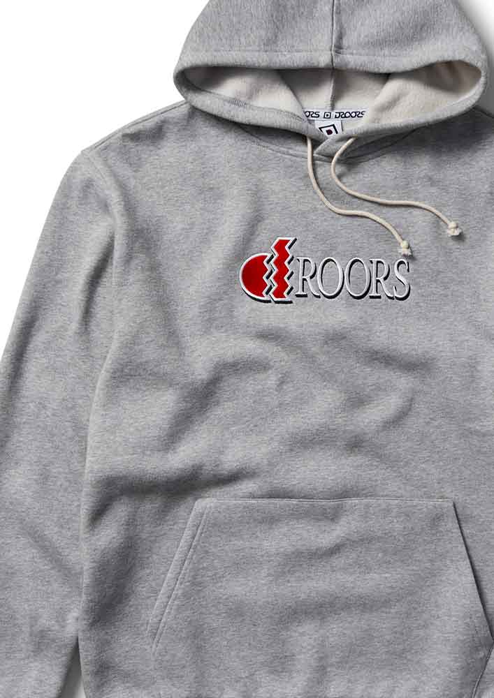 Droors ST Droors Hooded Sweatshirt Heather Grey  Droors   