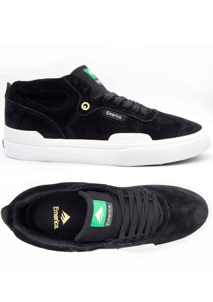 Emerica Pillar Black White Gold Schuh  Emerica   