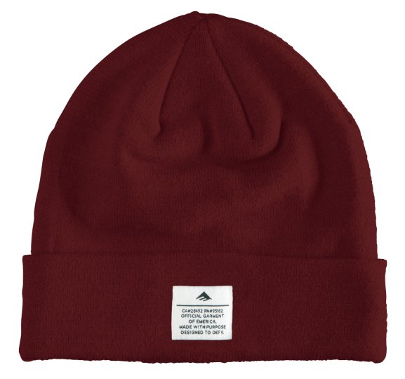 Emerica Standard Issue Beanie Oxblood  Emerica   