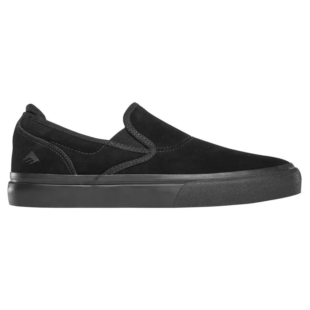 Emerica Wino G6 Slip On Skateschuh Black Black  Emerica   