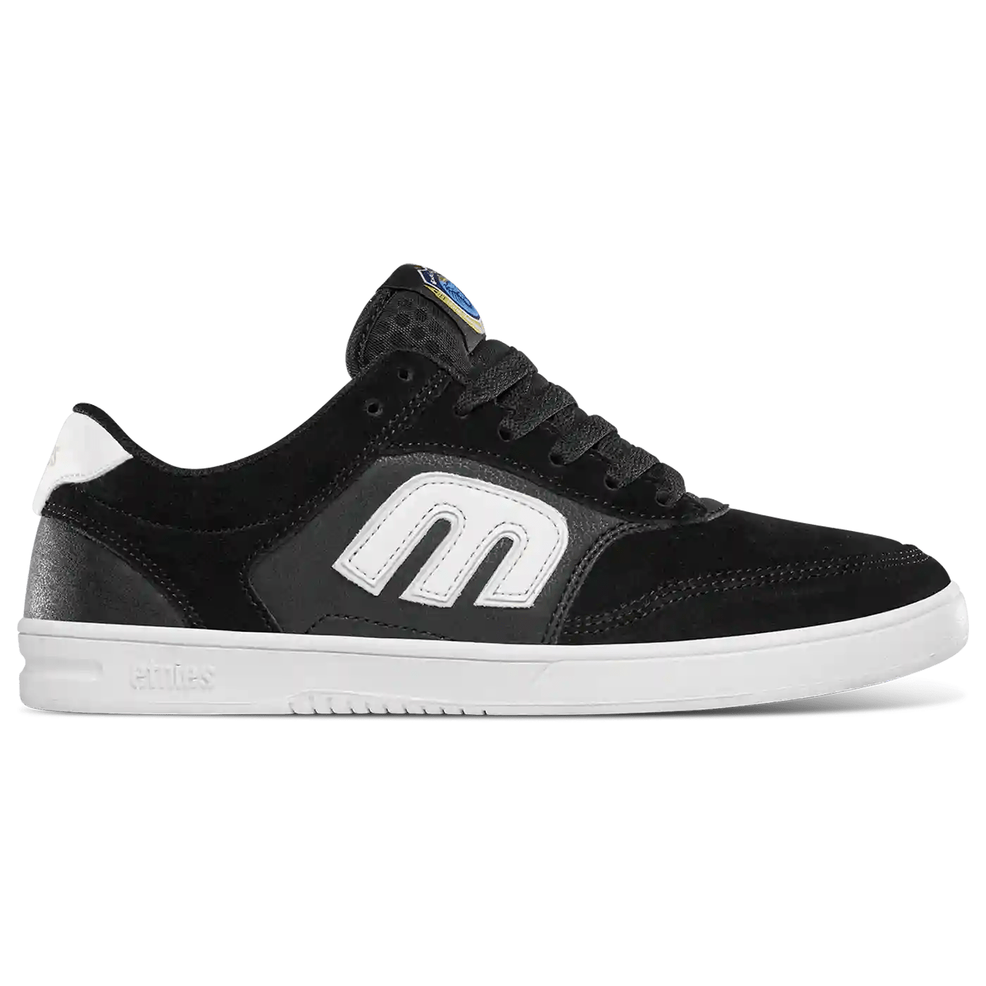 Etnies The Aurelien Skate Shoe Black White Freedom Skateshop