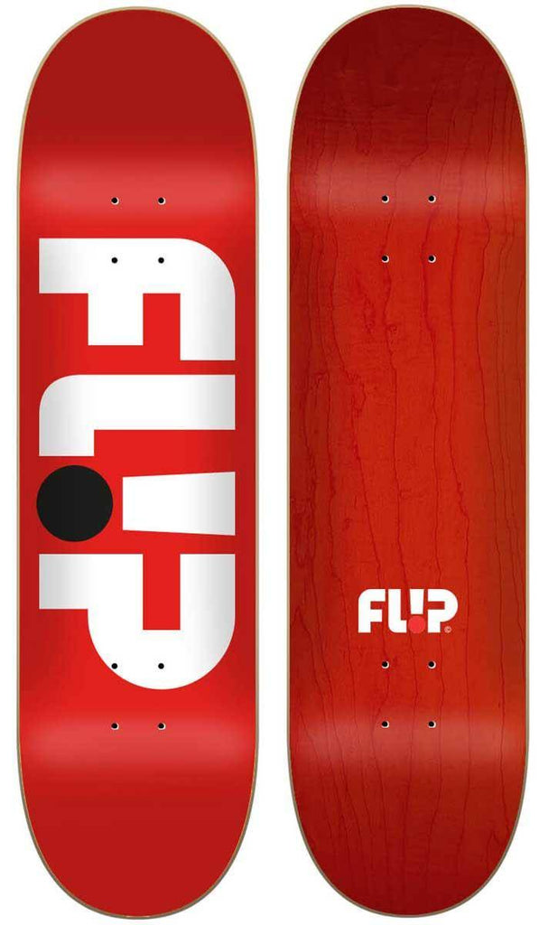 Flip Odyssey Logo 8.25 Deck Red  Flip   