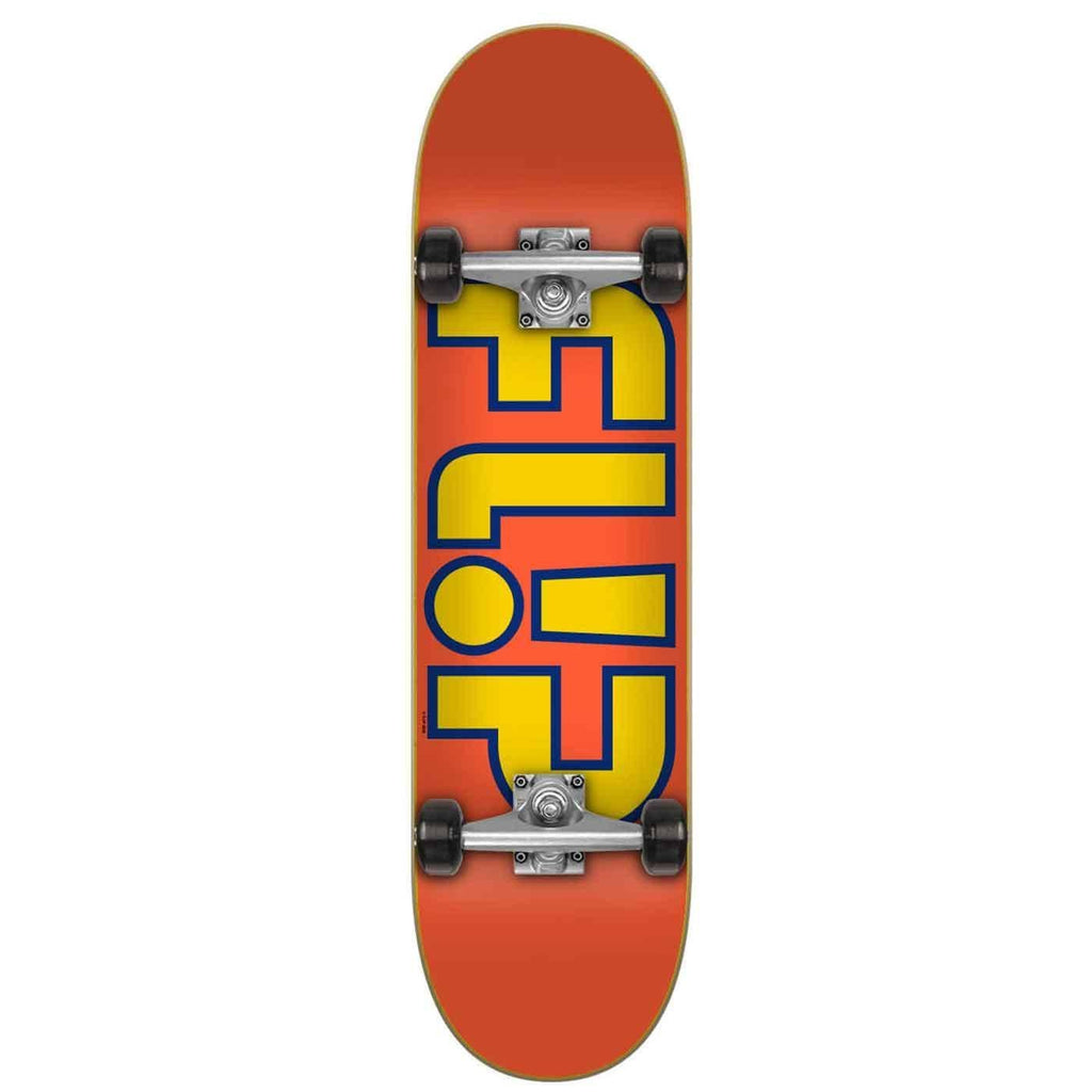 Flip Outlined 8.0 Complete Skateboard Orange  Flip   