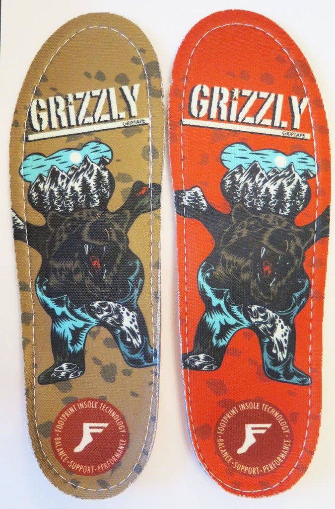 Footprint Grizzly King Foam Orthotics  Footprint Insoles   