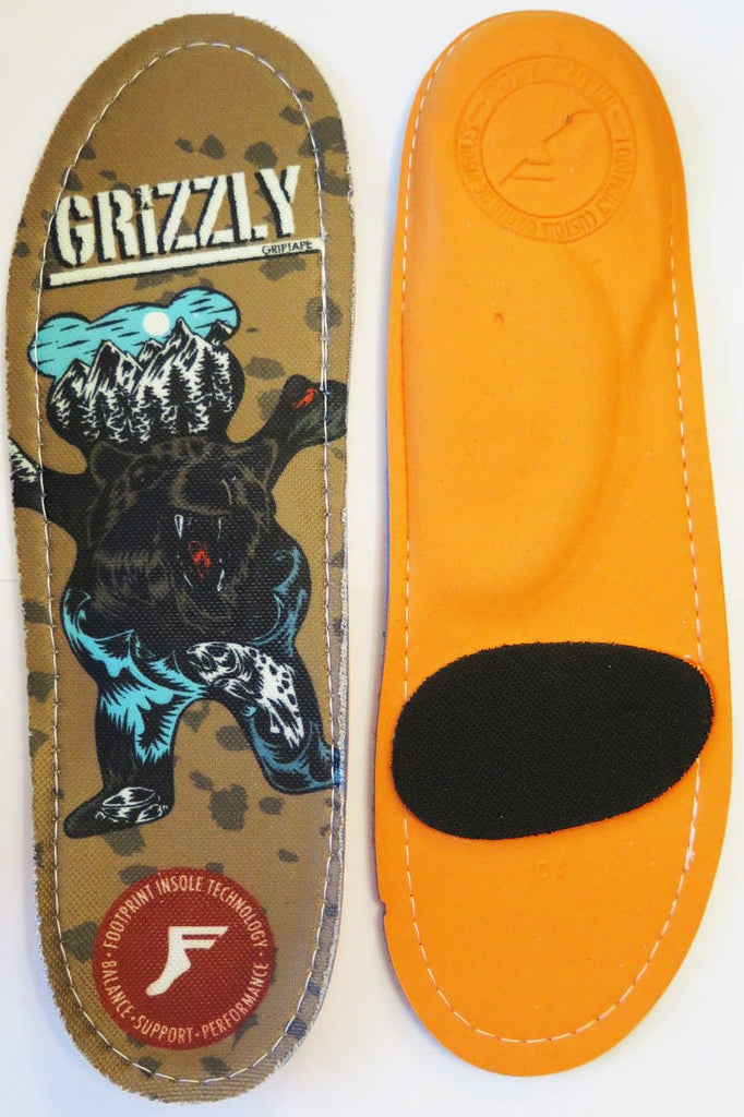 Footprint Grizzly King Foam Orthotics  Footprint Insoles   