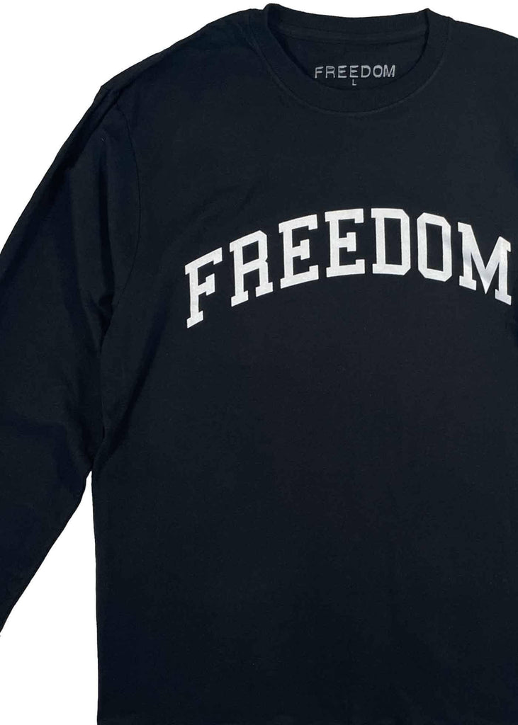 Freedom Drop Out Longsleeve T-Shirt Black  Freedom   
