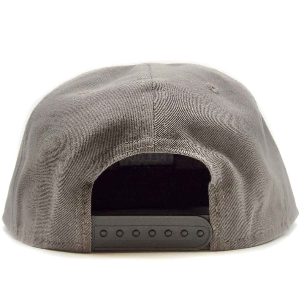 Freedom Label Embroidered Snapback Cap Grey  Freedom   